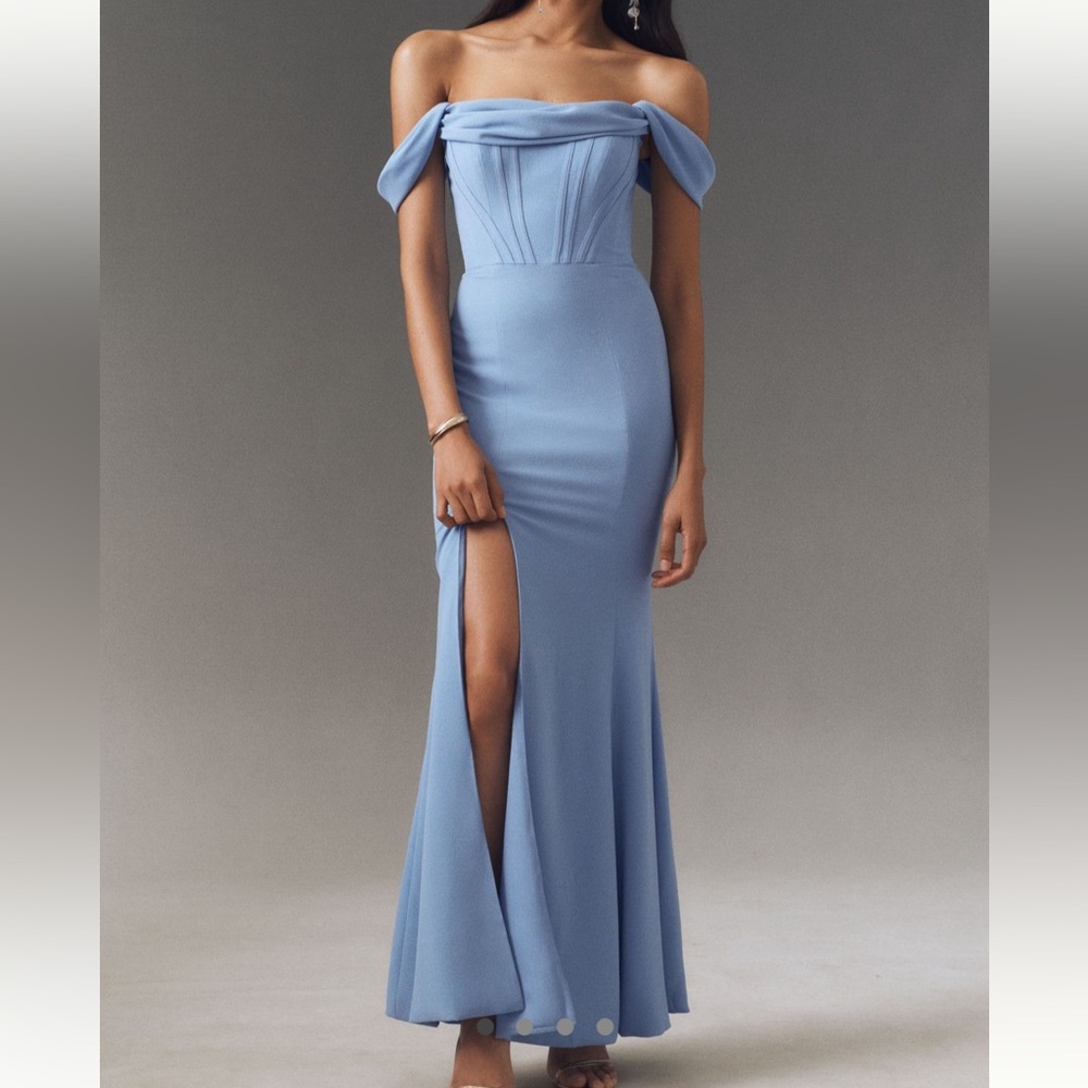 Dress the Population Melania Off-The-Shoulder Dress